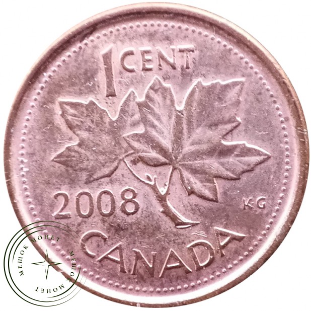Канада 1 цент 2008 — 937043684