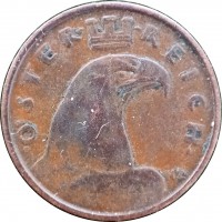 Монета Австрия 1 грош 1928