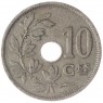 Бельгия 10 сентим 1921