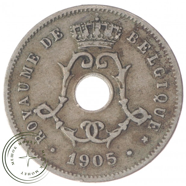 Бельгия 5 сентим 1905