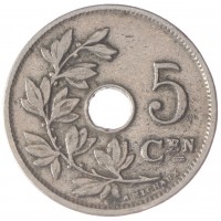 Бельгия 5 сентим 1914