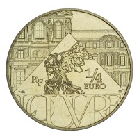 Монета Франция 1/4 евро 2021 Наполеон