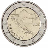 Монета Хорватия набор евро 2023