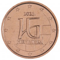 Монета Хорватия набор евро 2023