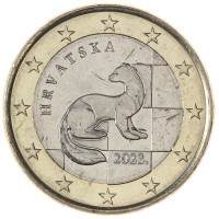 Монета Хорватия набор евро 2023