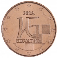 Монета Хорватия набор евро 2023