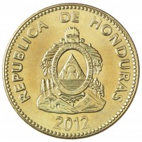 Монета Гондурас 10 сентаво 2012