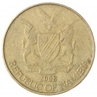 Монета Намибия 1 доллар 2008