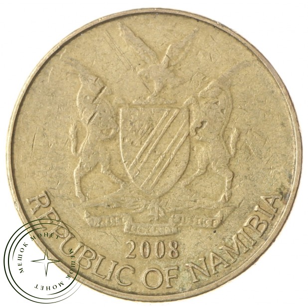 Намибия 1 доллар 2008