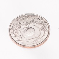 Монета США 25 центов 1999 Джорджия