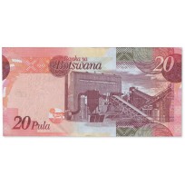 Ботсвана 20 пула 2024