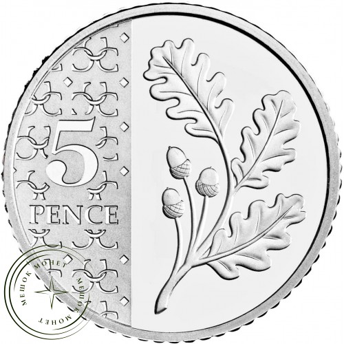 Великобритания 5 пенсов 2023 — 937046486