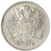 Монета 50 пенни 1914