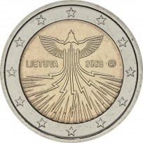 Монета Литва 2 евро 2026 Энергетическая независимость
