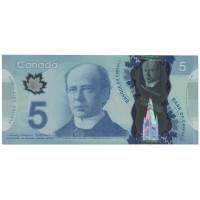 Канада 5 долларов 2013