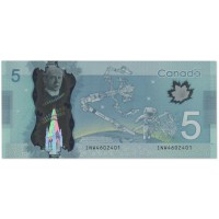 Канада 5 долларов 2013