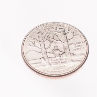 США 25 центов 2001 Вермонт