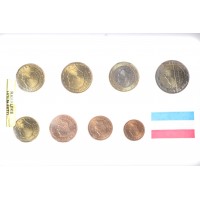 Люксембур набор регулярных монет евро 2002-2006 (8 штук)