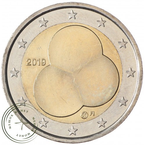 Финляндия 2 евро 2019 Конституция Финляндии 1919 года — 93701440