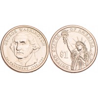 США 1 доллар 2007 Джордж Вашингтон