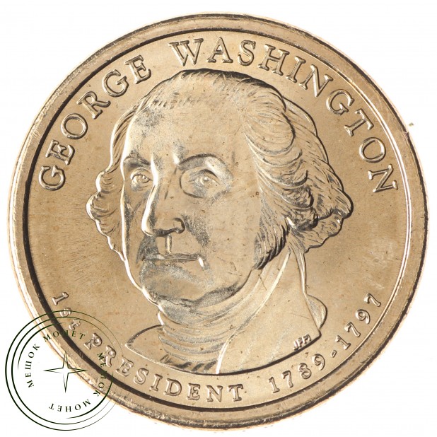 США 1 доллар 2007 Джордж Вашингтон