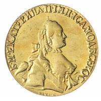 Копия 5 рублей 1763