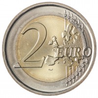 Монета Словения 2 евро 2019 100-летие со дня основания Люблянского университета