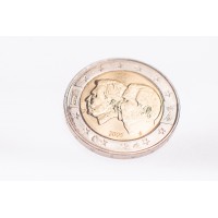 Монета Бельгия 2 евро 2005 Бельгийско-Люксембургский Экономический союз