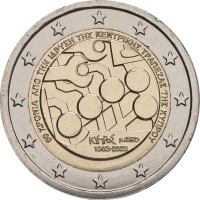 Кипр 2 евро 2023 Центральный банк