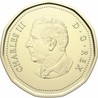 Канада 1 доллар 2026 Счастливый луни