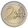 Эстония 2 евро 2012 10 лет наличному обращению евро