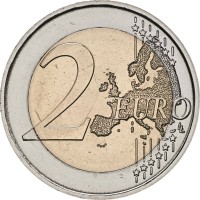 Монета Германия 2 евро 2026 Конрад Аденауэр