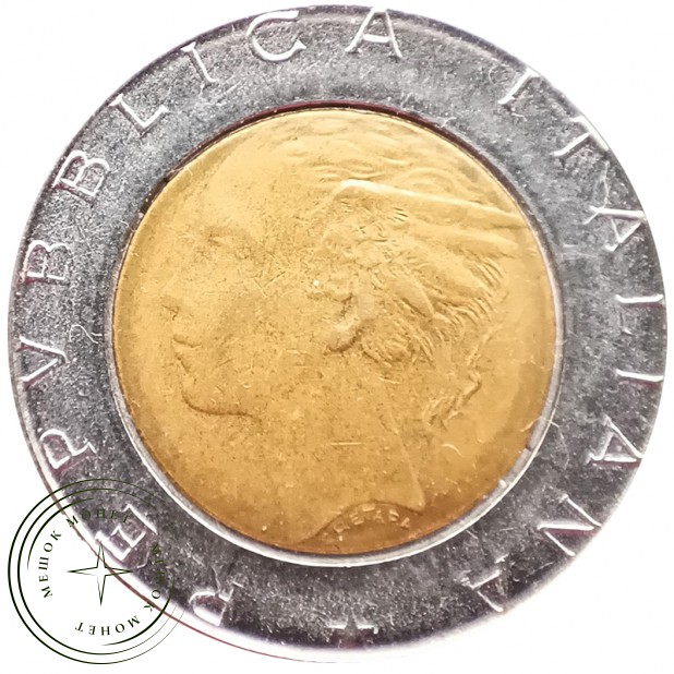 Италия 500 лир 1990 — 937045755