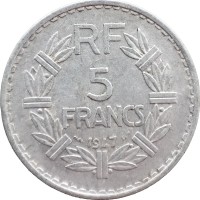 Франция 5 франков 1947