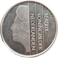 Нидерланды 2 1/2 гульдена 1986