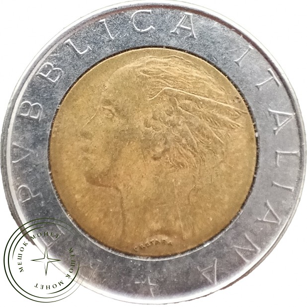 Италия 500 лир 1986 — 937045758