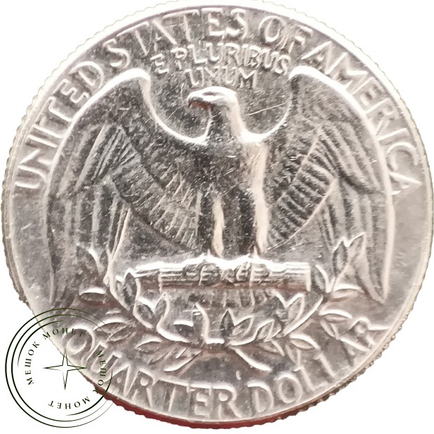 США 25 центов 1974 D — 937045764