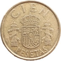 Испания 100 песет 1983