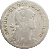 Монета Португалия 50 сентаво 1929