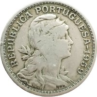 Монета Португалия 50 сентаво 1959