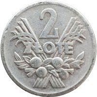 Польша 2 злотых 1958