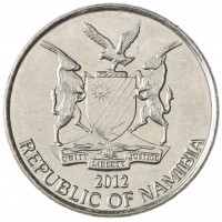 Монета Намибия 10 центов 2012
