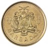 Барбадос 5 центов 2014