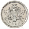 Барбадос 10 центов 2012