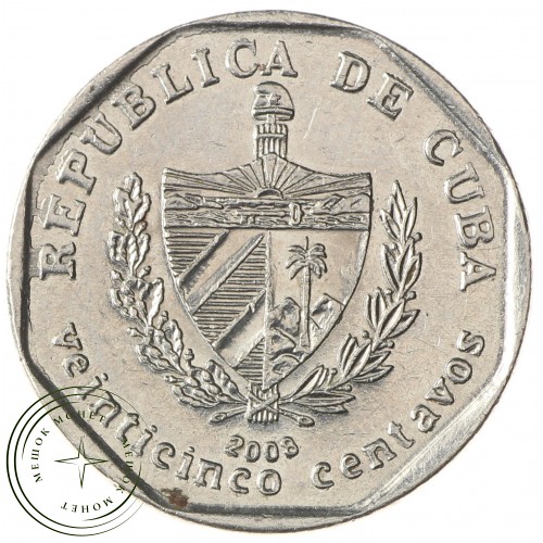 Куба 25 сентаво 2008 — 937031280