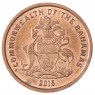 Багамы 1 цент 2015