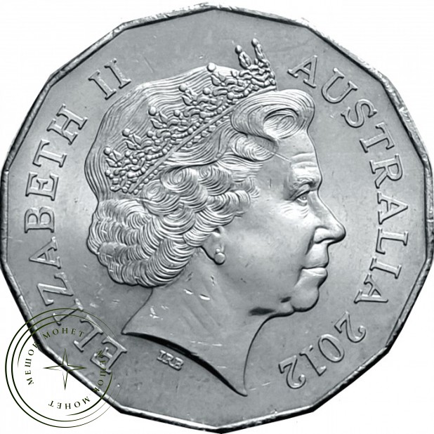 Австралия 50 центов 2012 Год дракона — 937046228