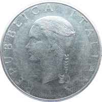 Монета Италия 100 лир 1979