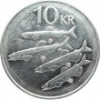 Исландия 10 крон 1996