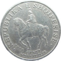 Монета Албания 50 лек 2000